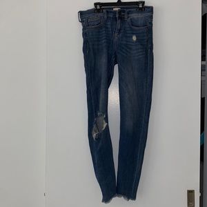 Ripped Skinny semi stretch jeans